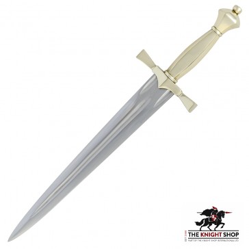 Silver Hilted Renaissance Dagger