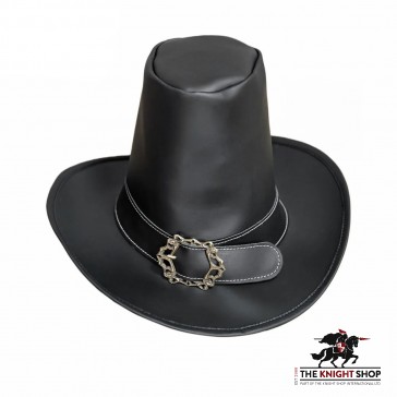 Dark Witcher Leather Hat