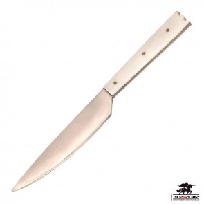 Stainless Steel Knife - Bone Handle