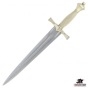 Silver Hilted Renaissance Dagger