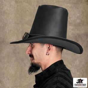 Dark Witcher Leather Hat