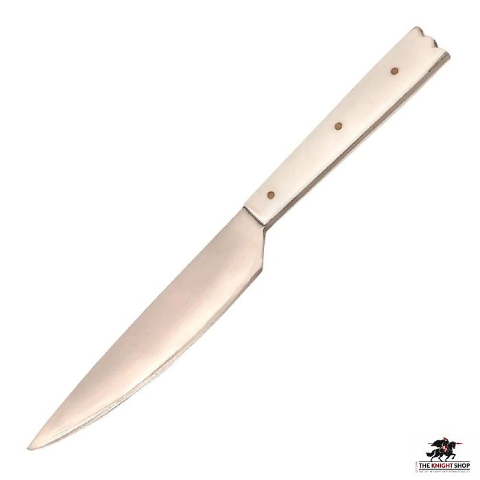 Stainless Steel Knife - Bone Handle