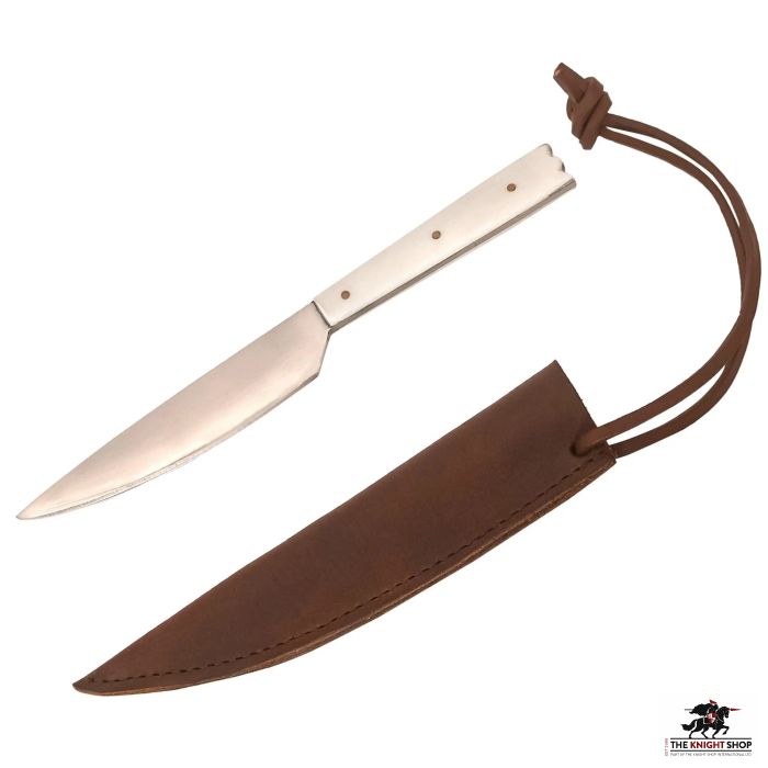 Stainless Steel Knife - Bone Handle
