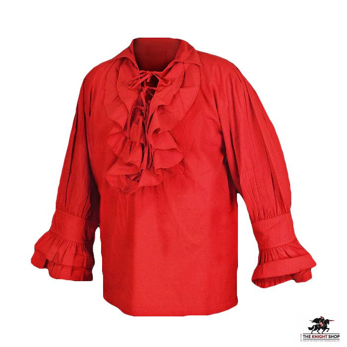 Poet Shirt - Red