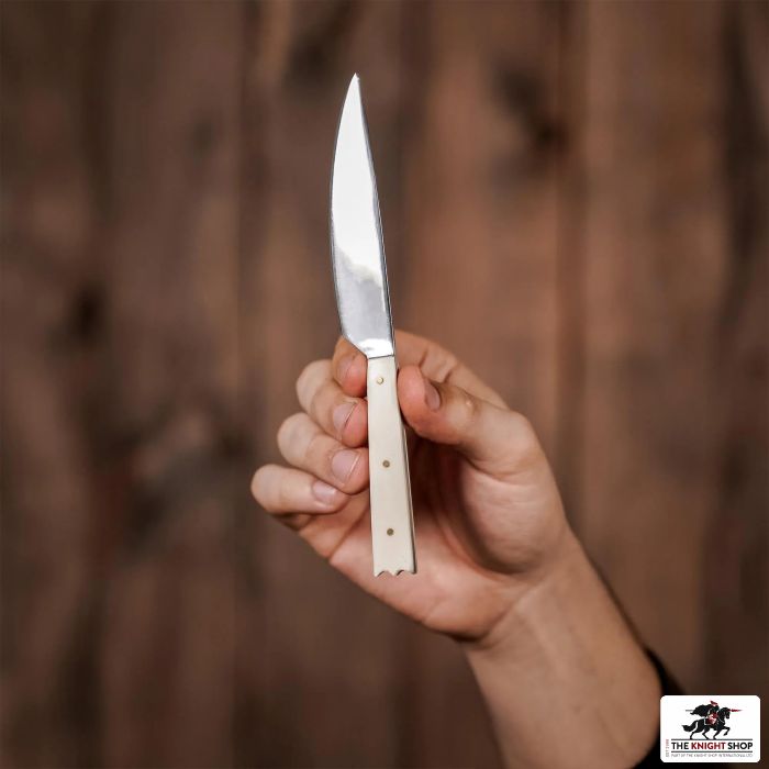 Stainless Steel Knife - Bone Handle