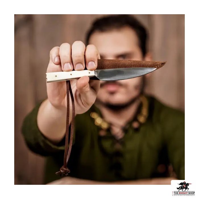 Stainless Steel Knife - Bone Handle
