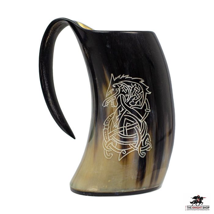 "Fenrir" Horn Tankard 