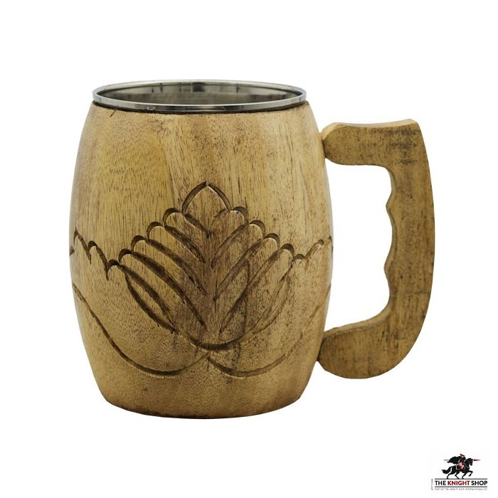Wooden Mug - Dark Wood