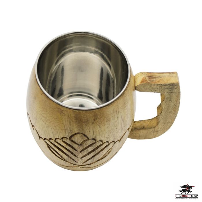 Wooden Mug - Dark Wood