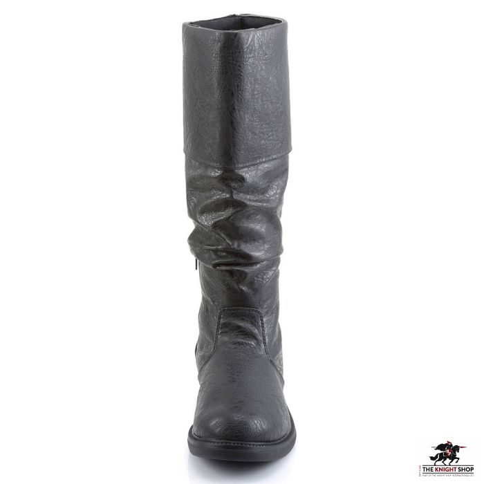 Robin Hood Medieval Boots - Black
