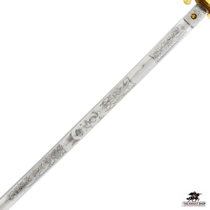 British Royal Navy Officer's Sword - 1827 Pattern
