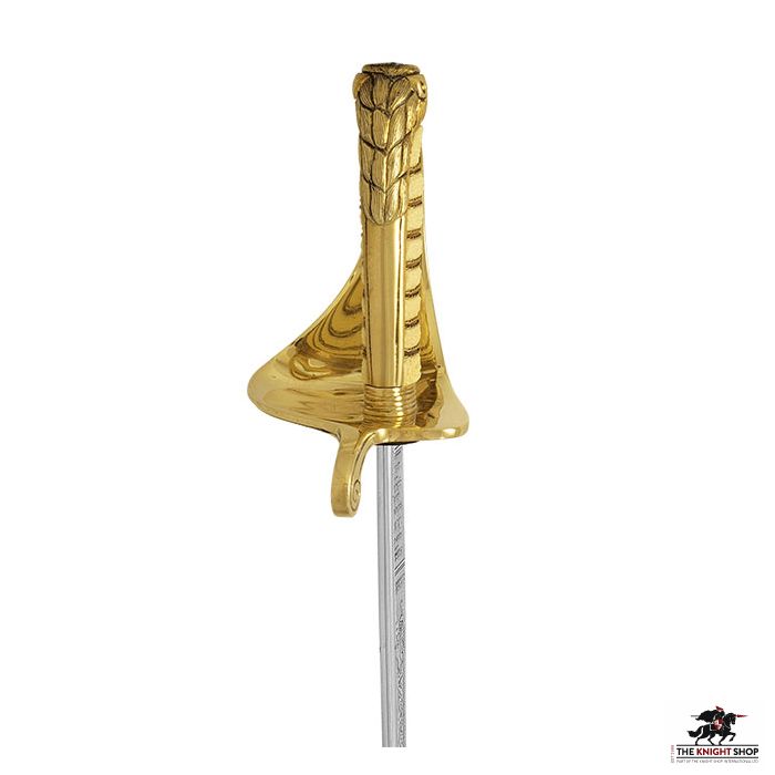 British Royal Navy Officer's Sword -  (Pipe-Backed) 1827 Pattern