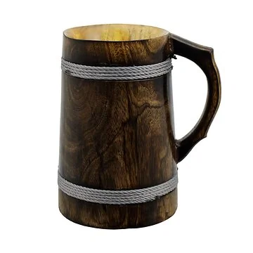 Large Wooden Tankard