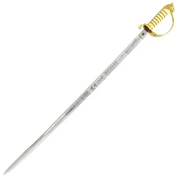 British Royal Navy Officer's Sword - 1827 Pattern