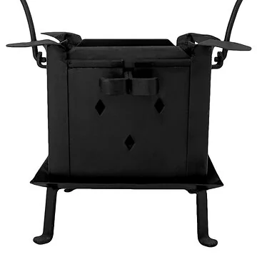 Medieval Square Fire Pit & Grill 