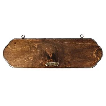 Display Plaque - 1 Pistol/Dagger 