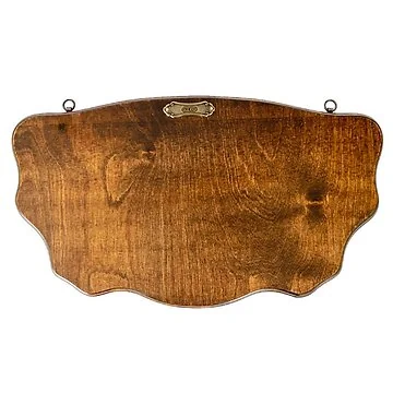 Pistol & Powder Flask Display Plaque
