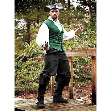 Pirate Waistcoat - Green