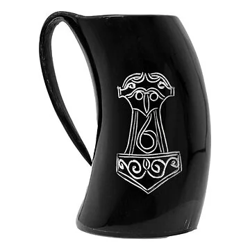 "Mjölnir" Horn Tankard 
